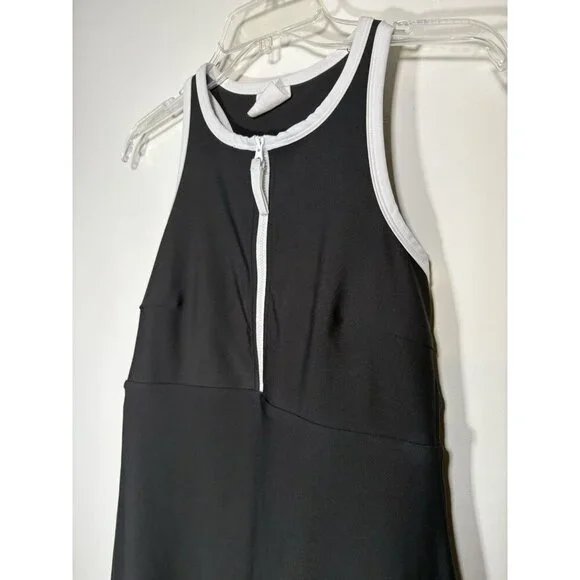 SAGE Collective Athletic Dress Black White Golf Tennis Pickleball Club Medium‎ - Picture 3 of 6